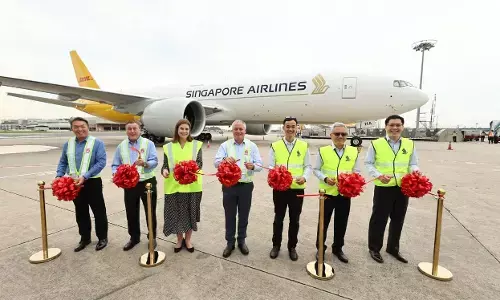 DHL Express, Singapore Airlines partnership takes off with new Boeing freighter aircraft DHL Express, Singapore Airlines partnership takes off with new Boeing freighter aircraft