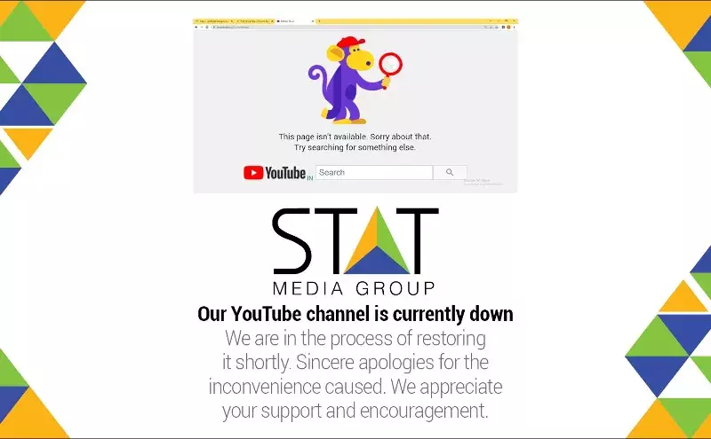 Our YouTube channel ran into a glitch.... Our YouTube channel ran into a glitch....