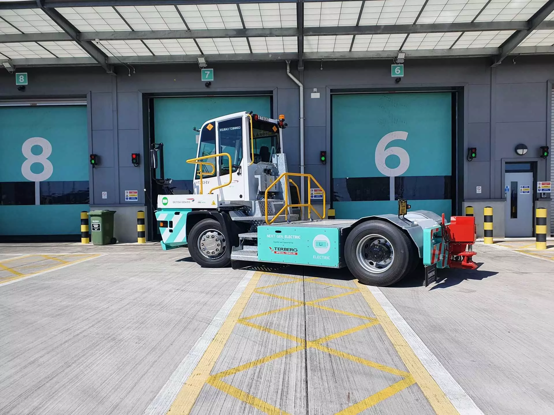 IAG Cargo trials first electric terminal tractor at London Heathrow airport IAG Cargo trials first electric terminal tractor at London Heathrow airport