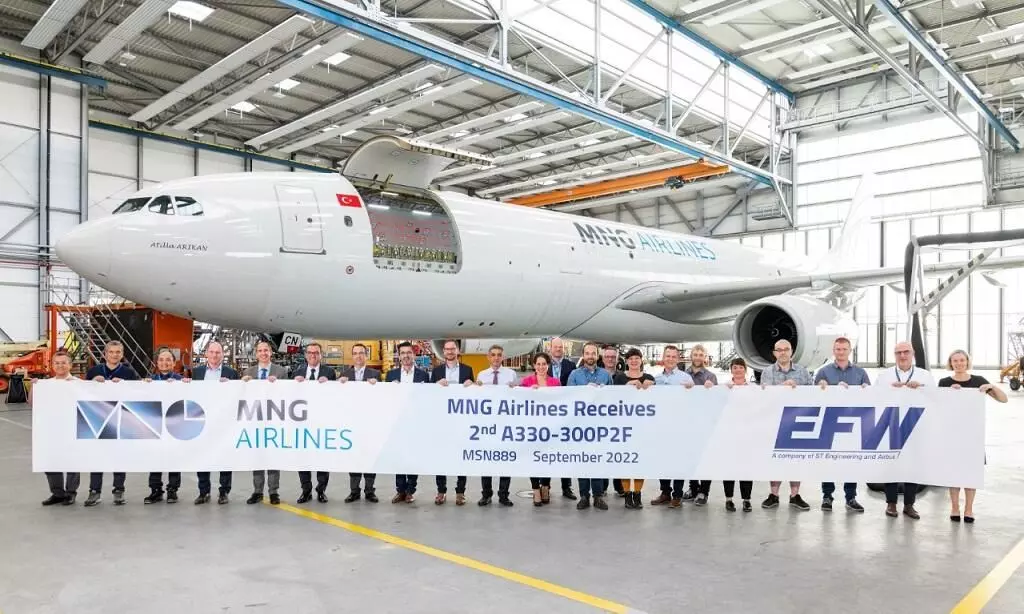 MNG Airlines receives 2nd A330-300 P2F aircraft