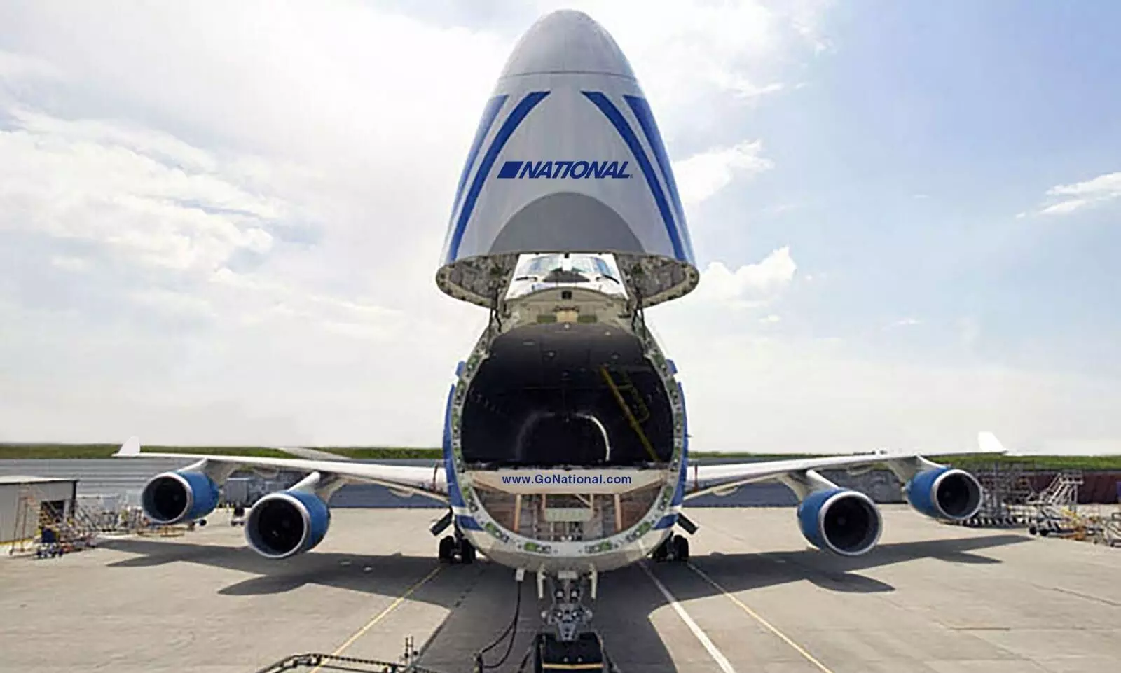 B747-400ERF joins National Airlines Fleet B747-400ERF joins National Airlines Fleet
