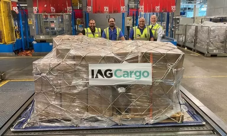 IAG Cargo supports transport of 34 tonnes emergency aid to Pakistan
