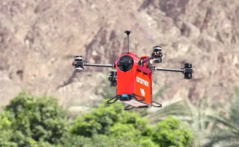 Aramex tests drone delivery in Oman, successfully Aramex tests drone delivery in Oman, successfully