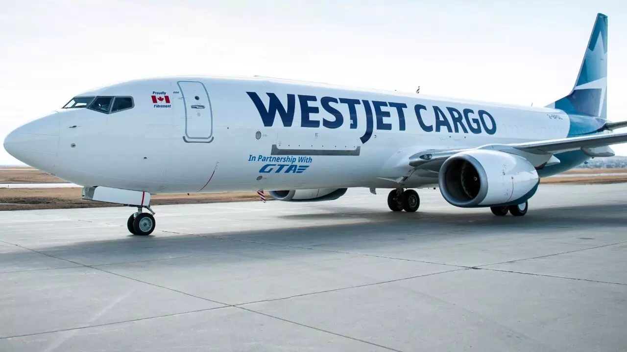WestJet has 4 737-800 Boeing Converter Freighters that are undergoing certification in Canada now. 