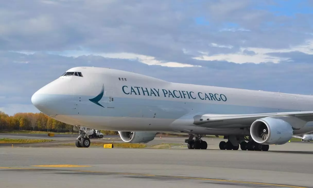Cathay Pacific Sept cargo carried down 21% to 104,055 tonnes