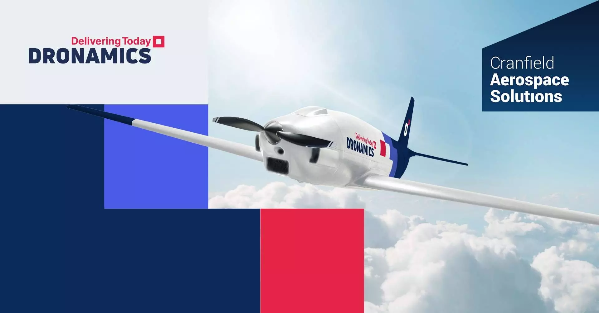 Dronamics & Cranfield Aerospace Solutions to develop hydrogen-fuel technology for cargo drones