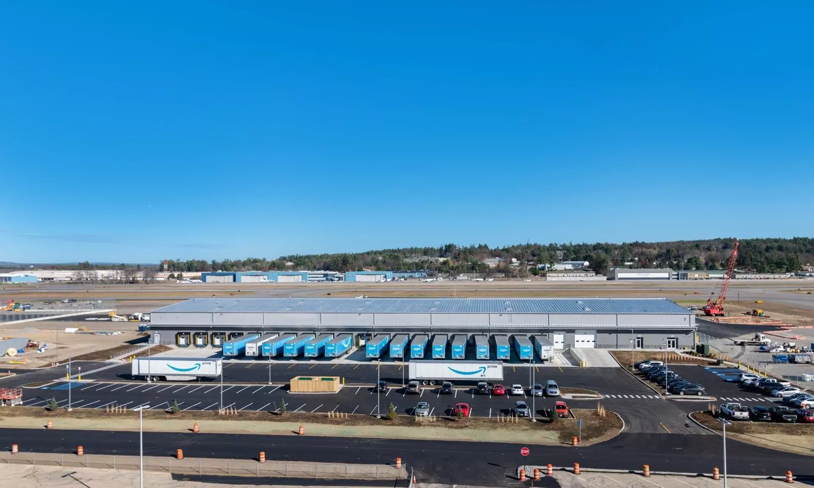 Amazon begins daily cargo service at Manchester-Boston Regional Airport Amazon begins daily cargo service at Manchester-Boston Regional Airport