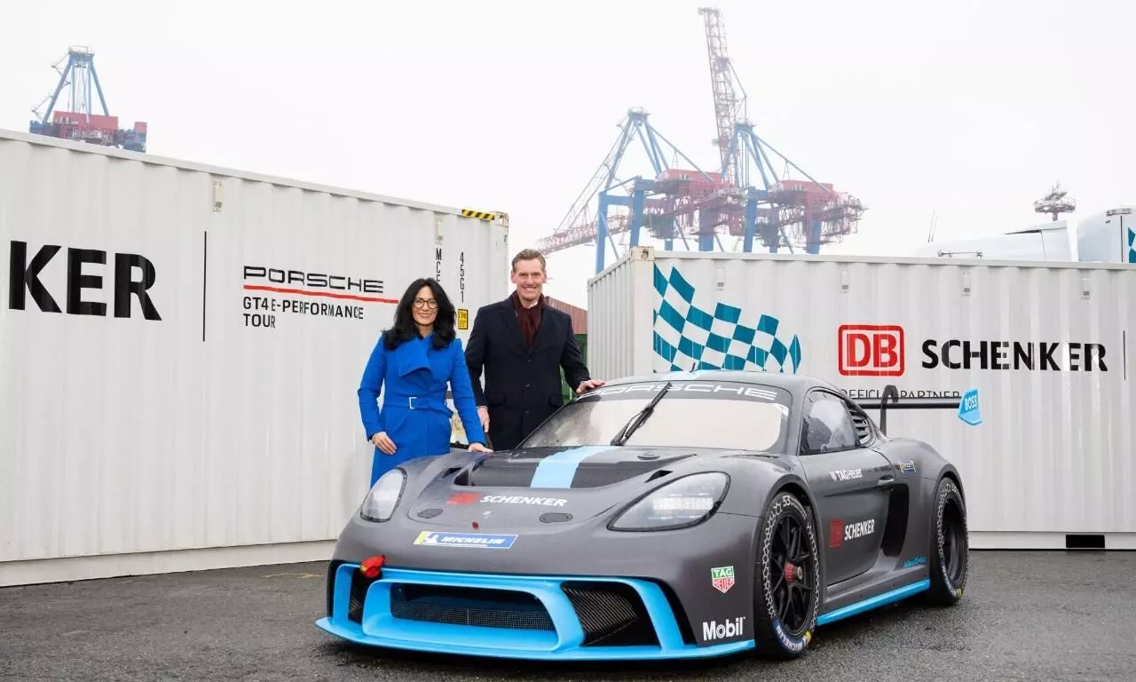DB Schenker supports Porsche GT4 e-Performance Tour