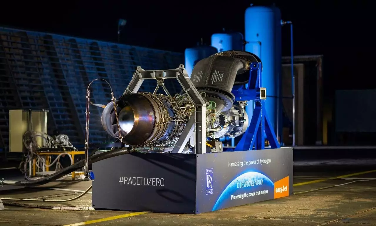 Rolls-Royce, easyJet complete 1st run of aero engine on hydrogen Rolls-Royce, easyJet complete 1st run of aero engine on hydrogen