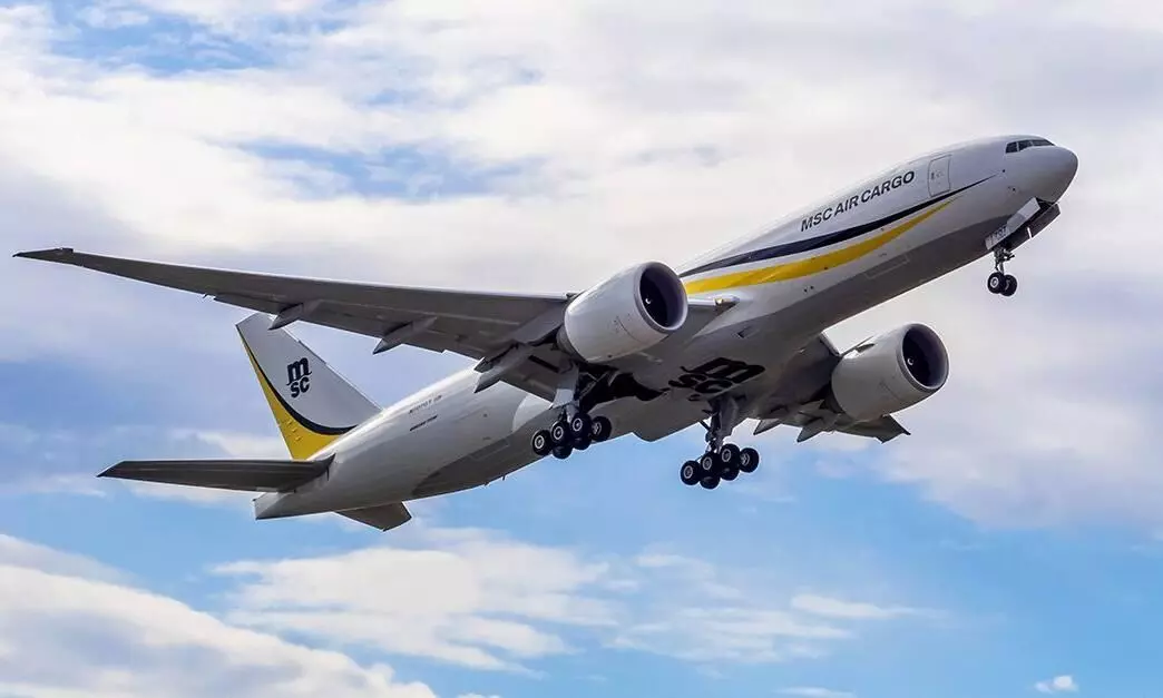 MSCs first Boeing 777 freighter delivered; Atlas Air to operate 4 B777-200Fs for MSC MSCs first Boeing 777 freighter delivered; Atlas Air to operate 4 B777-200Fs for MSC