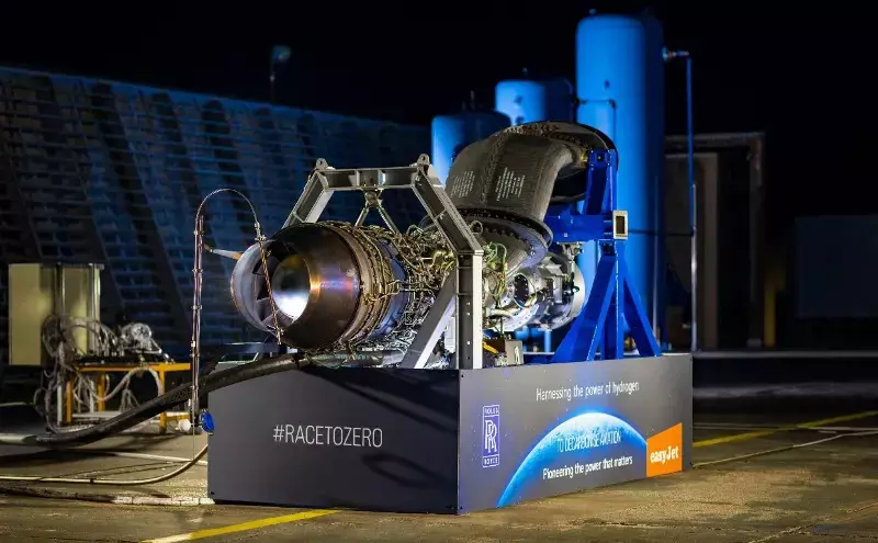 Rolls-Royce, easyJet complete 1st run of aero engine on hydrogen Rolls-Royce, easyJet complete 1st run of aero engine on hydrogen