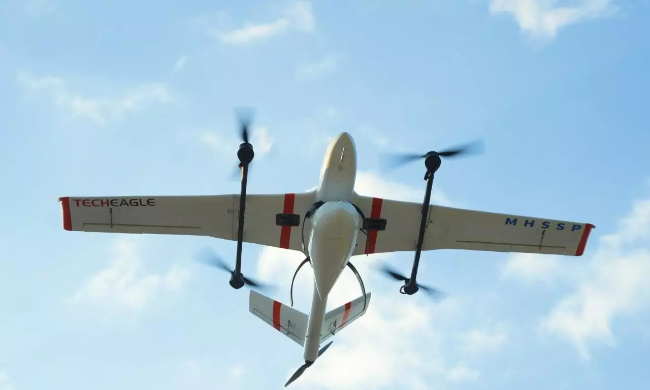 TechEagle launches Asias first drone delivery hub in Meghalaya