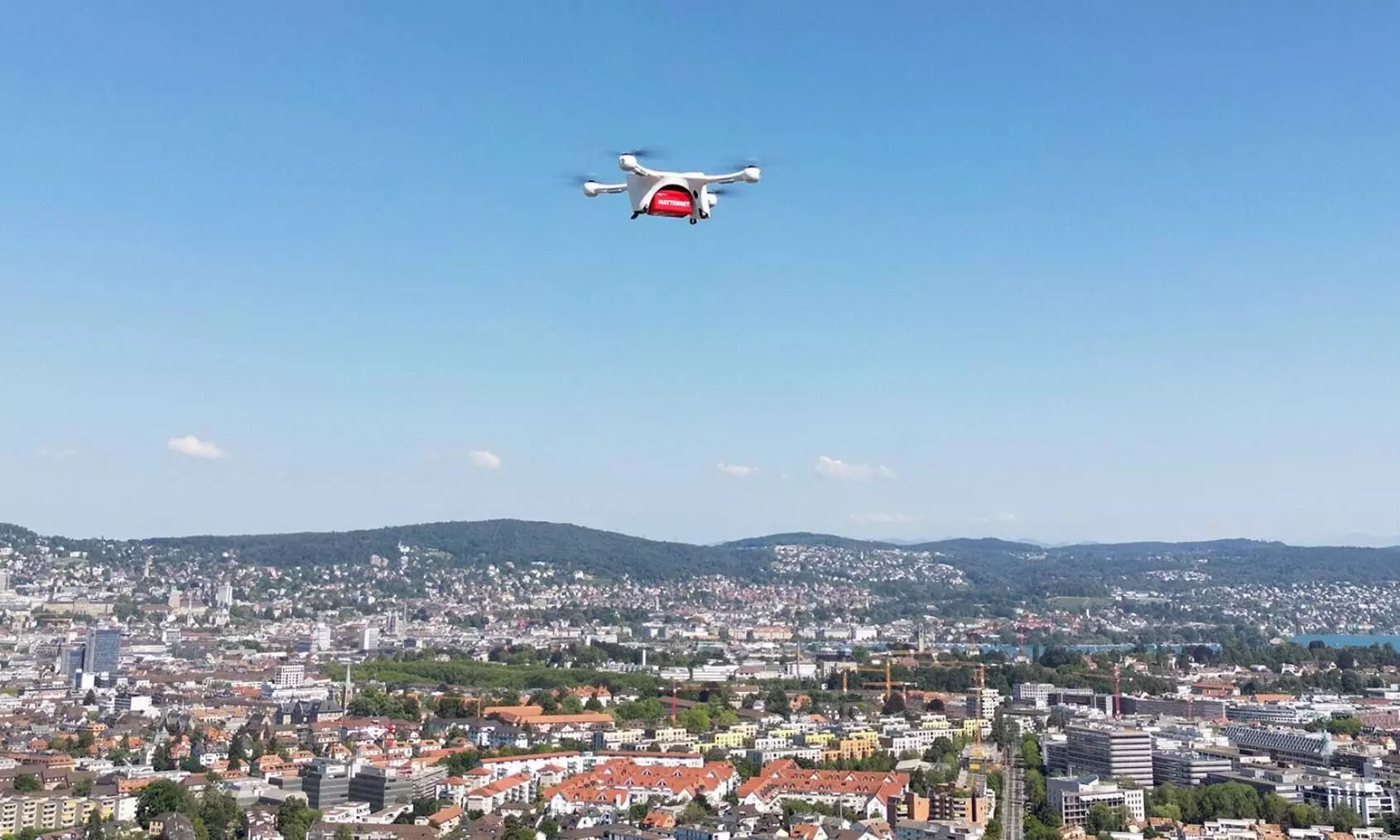 Matternet launches worlds longest urban drone delivery route in Zurich