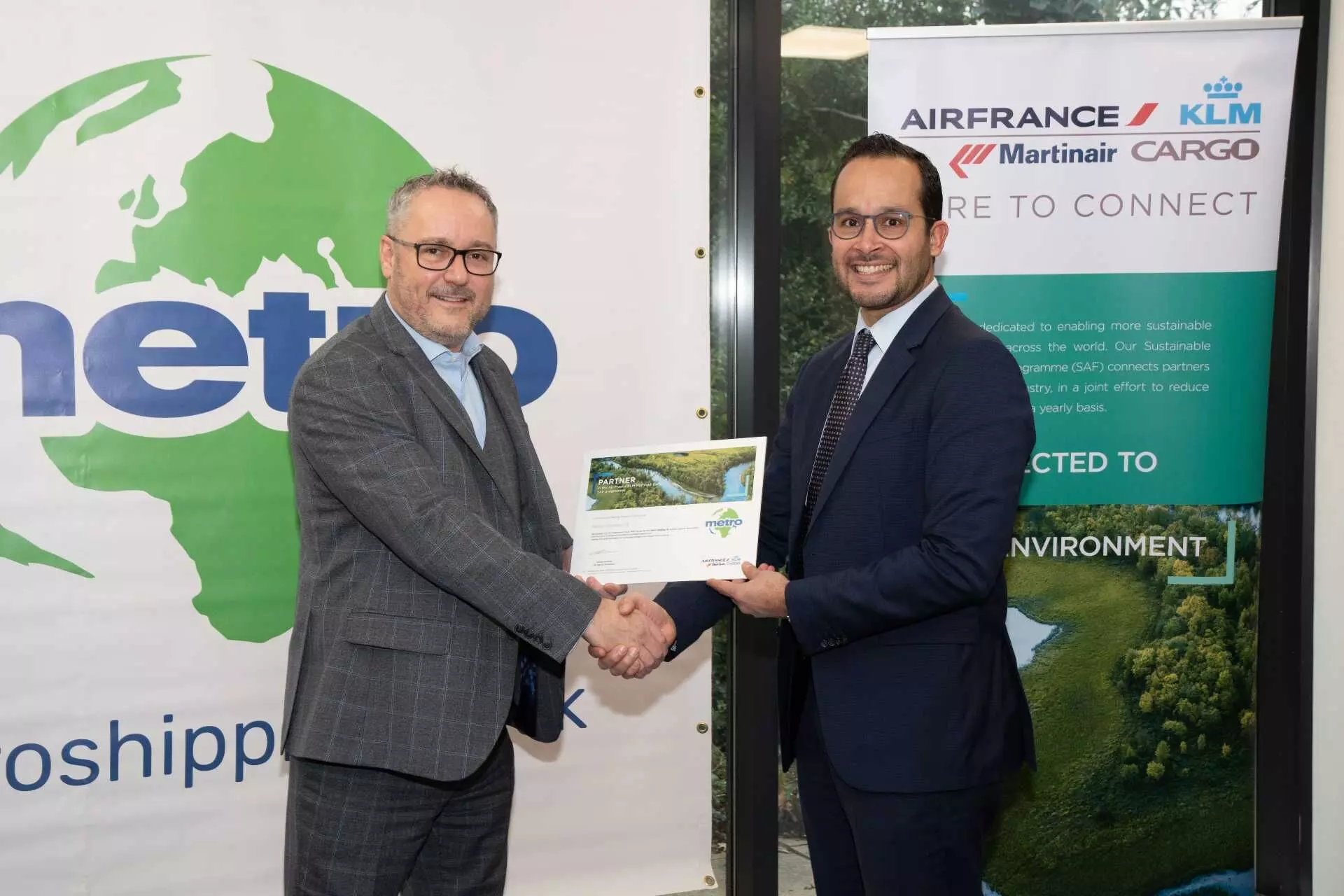 Metro Shipping joins AFKLMP Cargos SAF programme Metro Shipping joins AFKLMP Cargos SAF programme