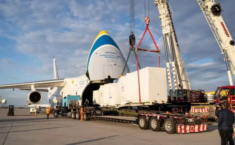 Antonov carries 169 tonnes sensitive cargo from Europe to Canada Antonov carries 169 tonnes sensitive cargo from Europe to Canada