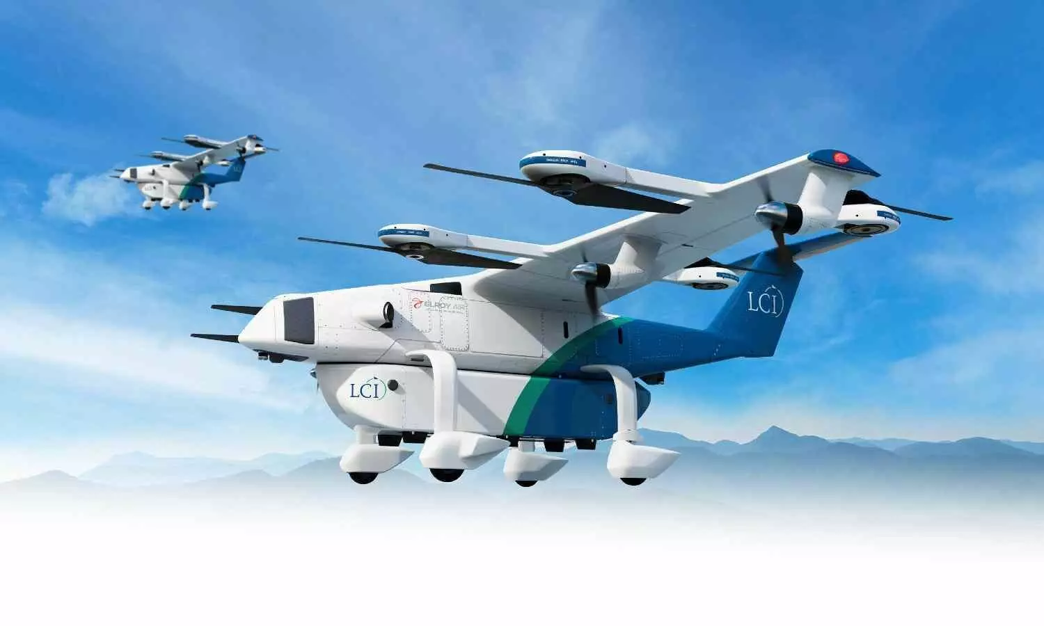 LCI signs agreement with Elroy Air for a committed order of up to 40 chaparral VTOL aircraft