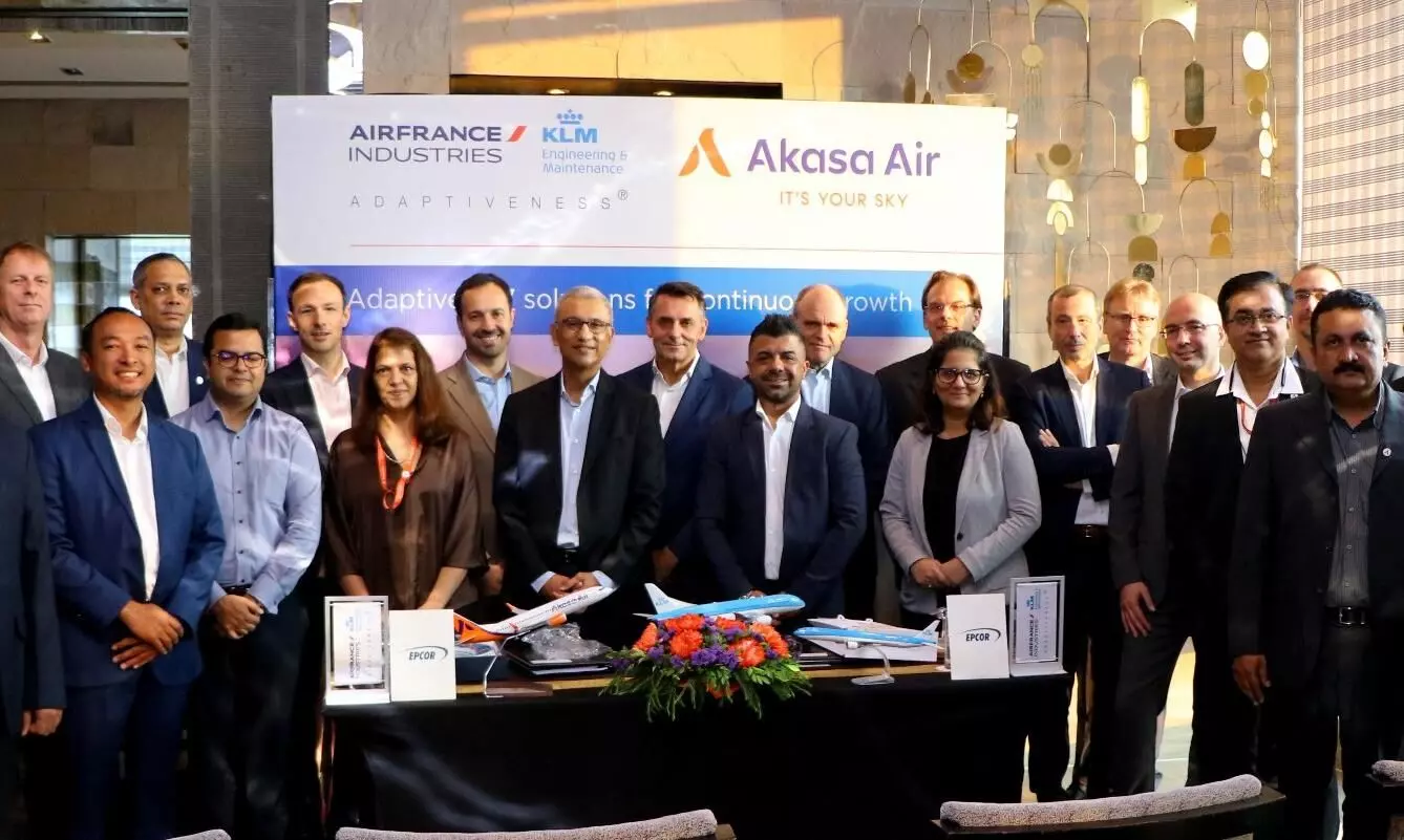 AFI KLM E&M to support Akasa Air with component and APU services