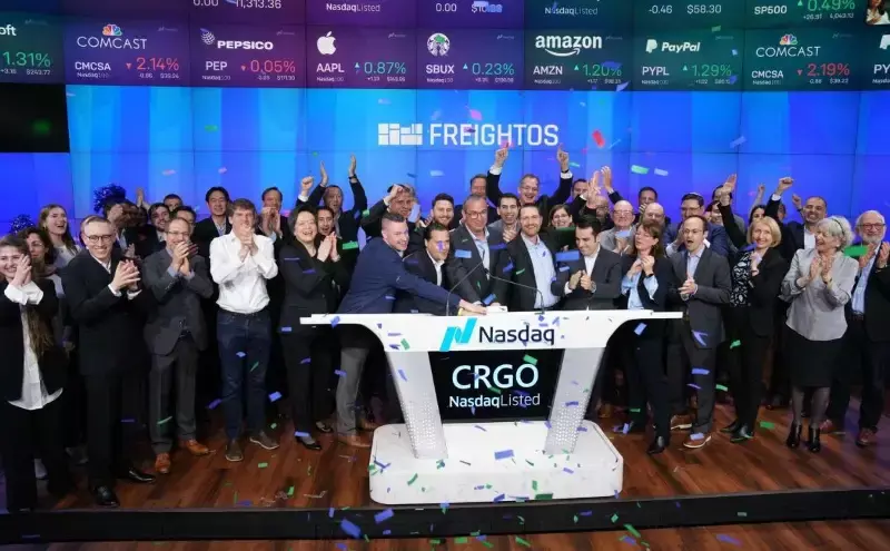 Freightos publicly lists on Nasdaq, market cap near $500mn Freightos publicly lists on Nasdaq, market cap near $500mn