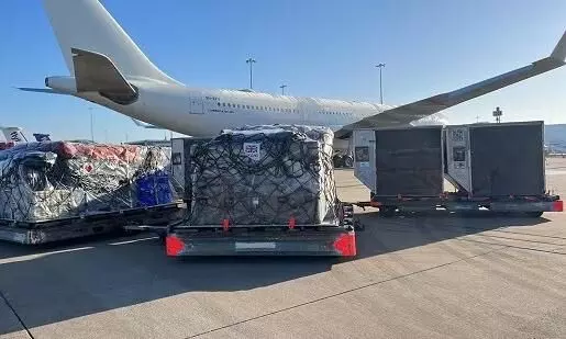 ACS transports aid to Turkiye, Syria