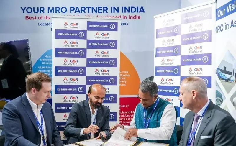 Kuehne+Nagel signs service agreement with GMR Aero Technic Kuehne+Nagel signs service agreement with GMR Aero Technic
