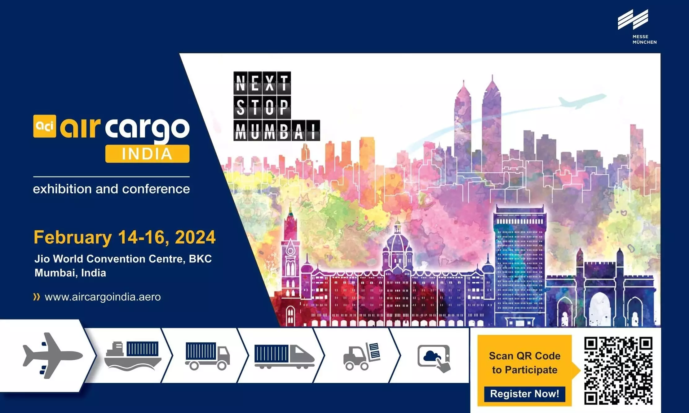 10th edition of air cargo India to be held from Feb 14 to 16, 2024 10th edition of air cargo India to be held from Feb 14 to 16, 2024