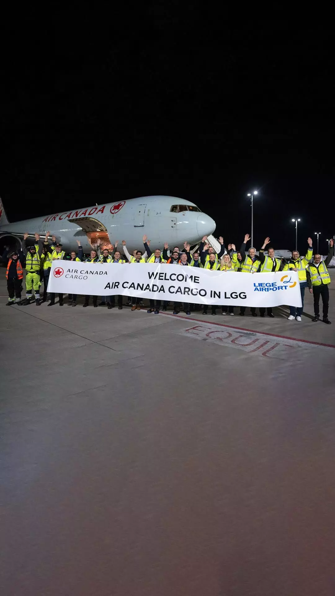 Air Canada Cargo begins service to Liege