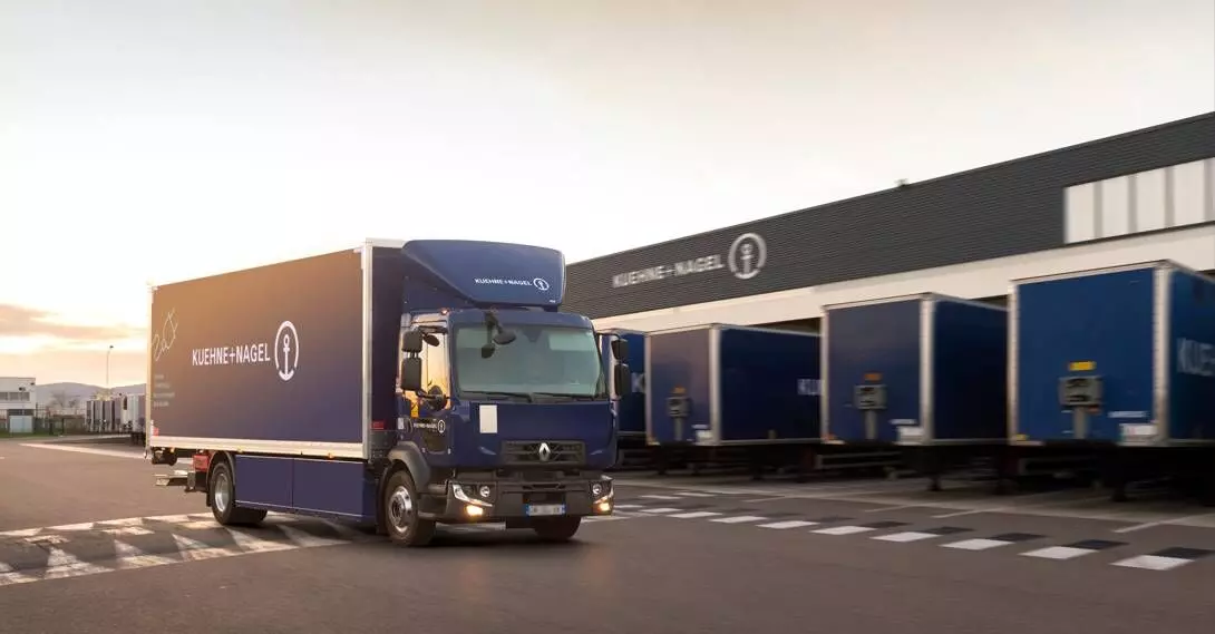 Kuehne+Nagel France receives 23 electric trucks to decarbonise its road services