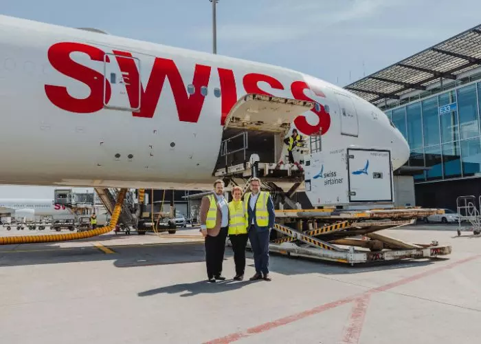 Swiss collaboration allows first lightweight active container to take maiden flight Swiss collaboration allows first lightweight active container to take maiden flight
