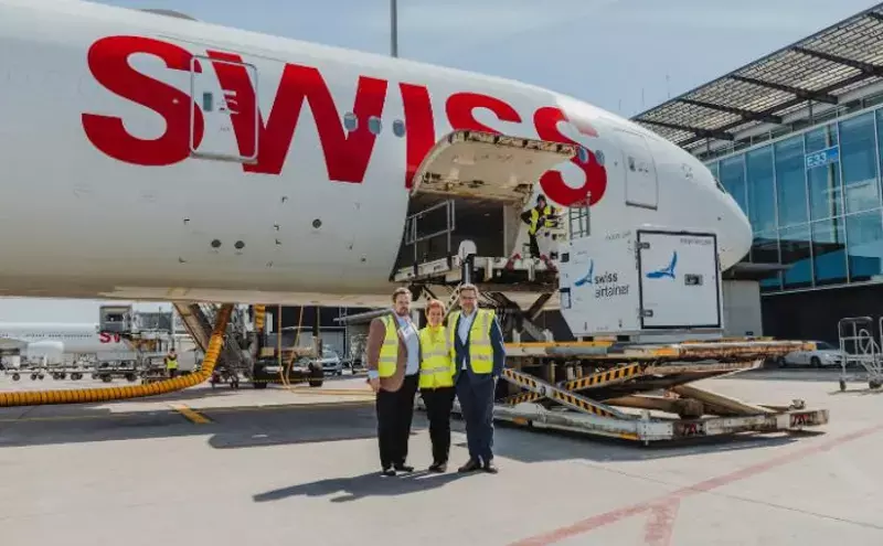 Swiss collaboration allows first lightweight active container to take maiden flight Swiss collaboration allows first lightweight active container to take maiden flight