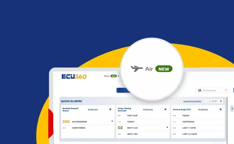 ECU’s digital platform ECU360 launches new air freight service ECU’s digital platform ECU360 launches new air freight service