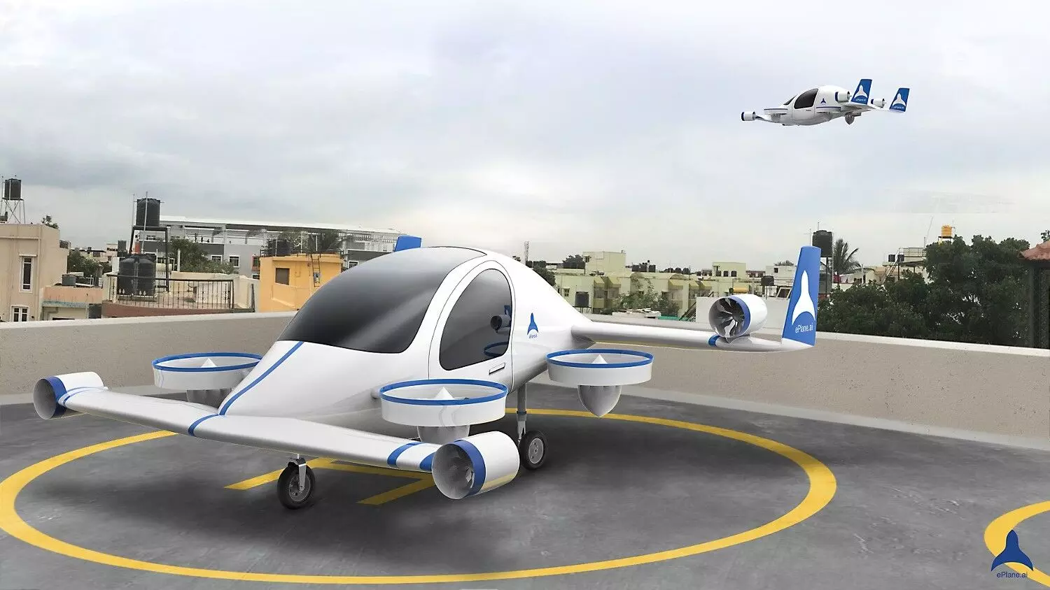 We are the most compact eVTOL in the world at any size that we make