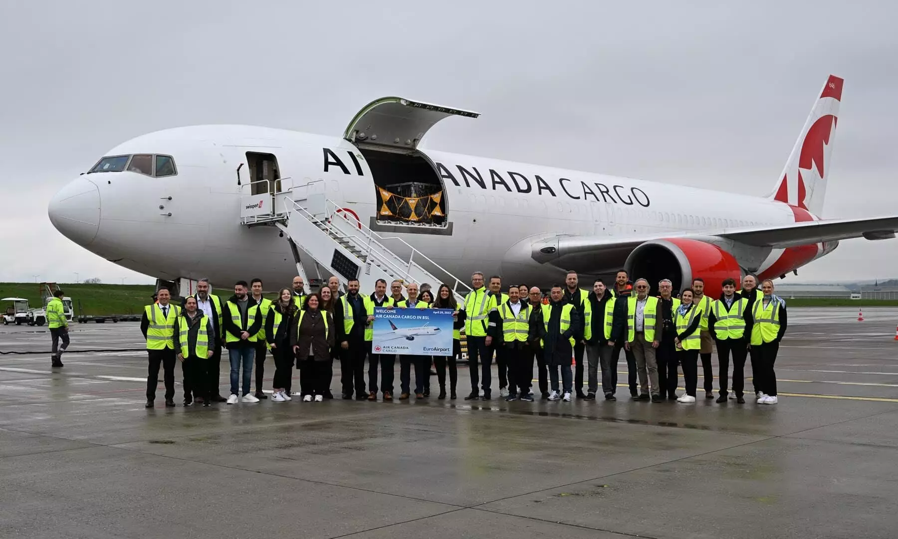 Air Canada Cargo starts freighter flights to Basel