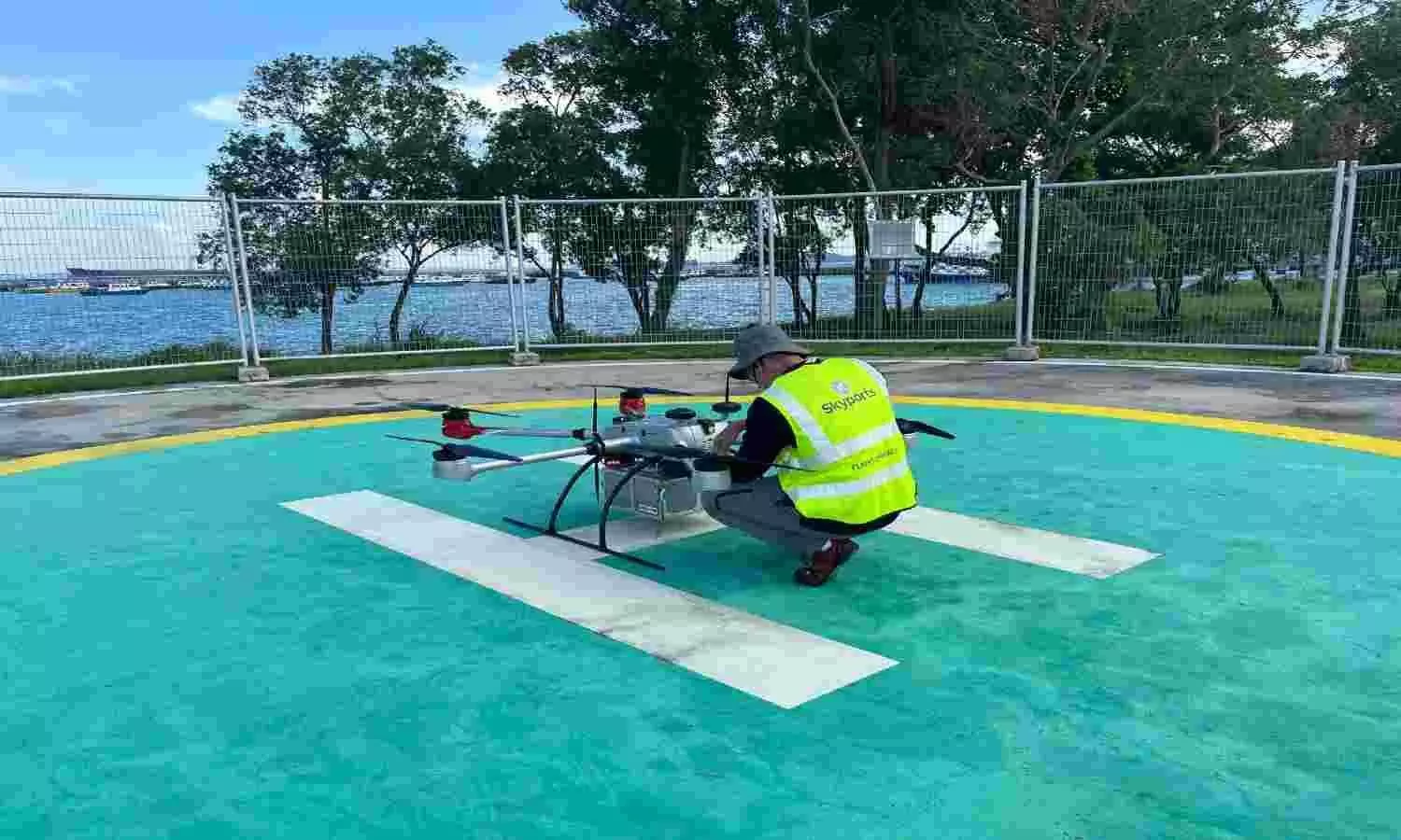 Skyports Drone Services introduces Cash-to-Master deliveries