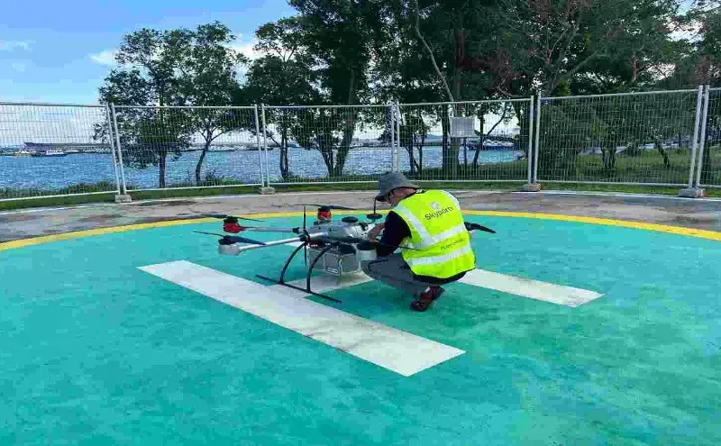 Skyports Drone Services introduces Cash-to-Master deliveries Skyports Drone Services introduces Cash-to-Master deliveries