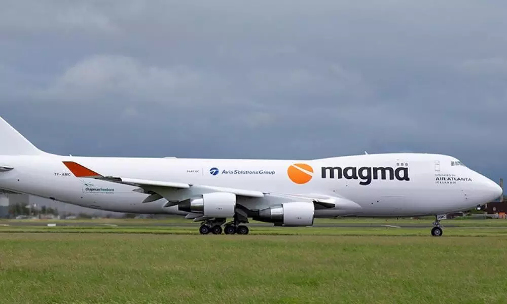 Magma Aviation inaugurates 1st regular flight to China