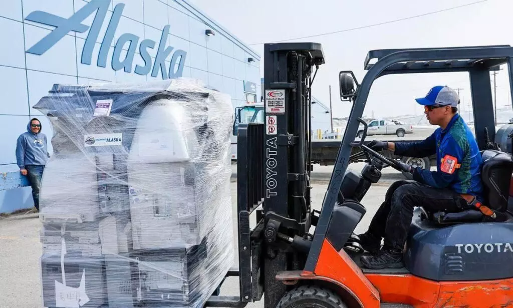 Alaska Air Cargo to carry 50,000 pounds recyclable waste out of Nome