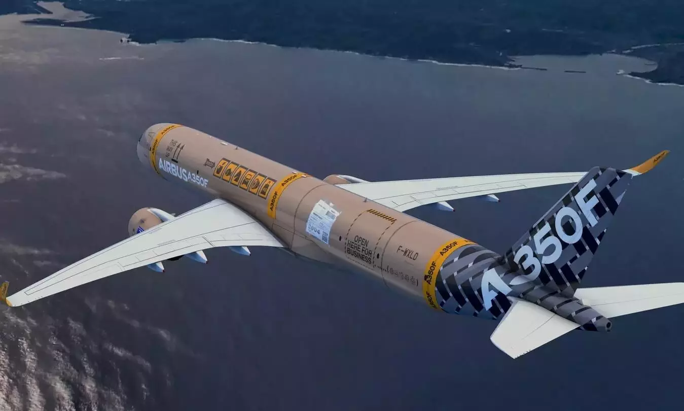 Airbus A350 freighter livery revealed; winners announced Airbus A350 freighter livery revealed; winners announced