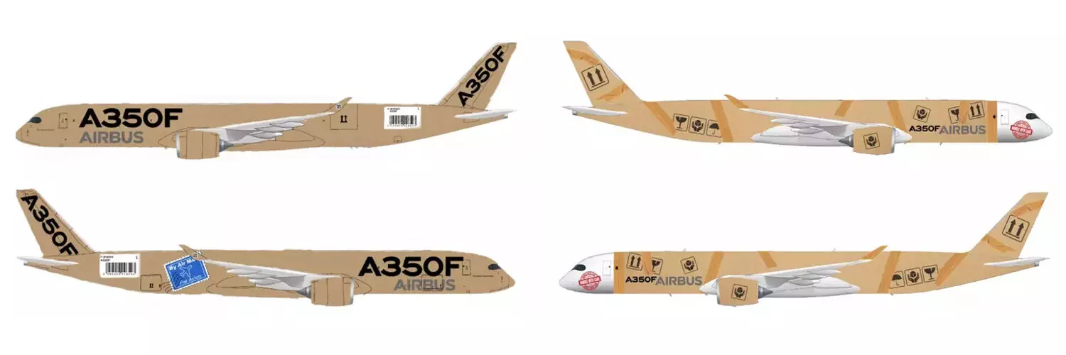 Design by Iversen brothers on the left and Feehan’s on the right - Photo: Airbus