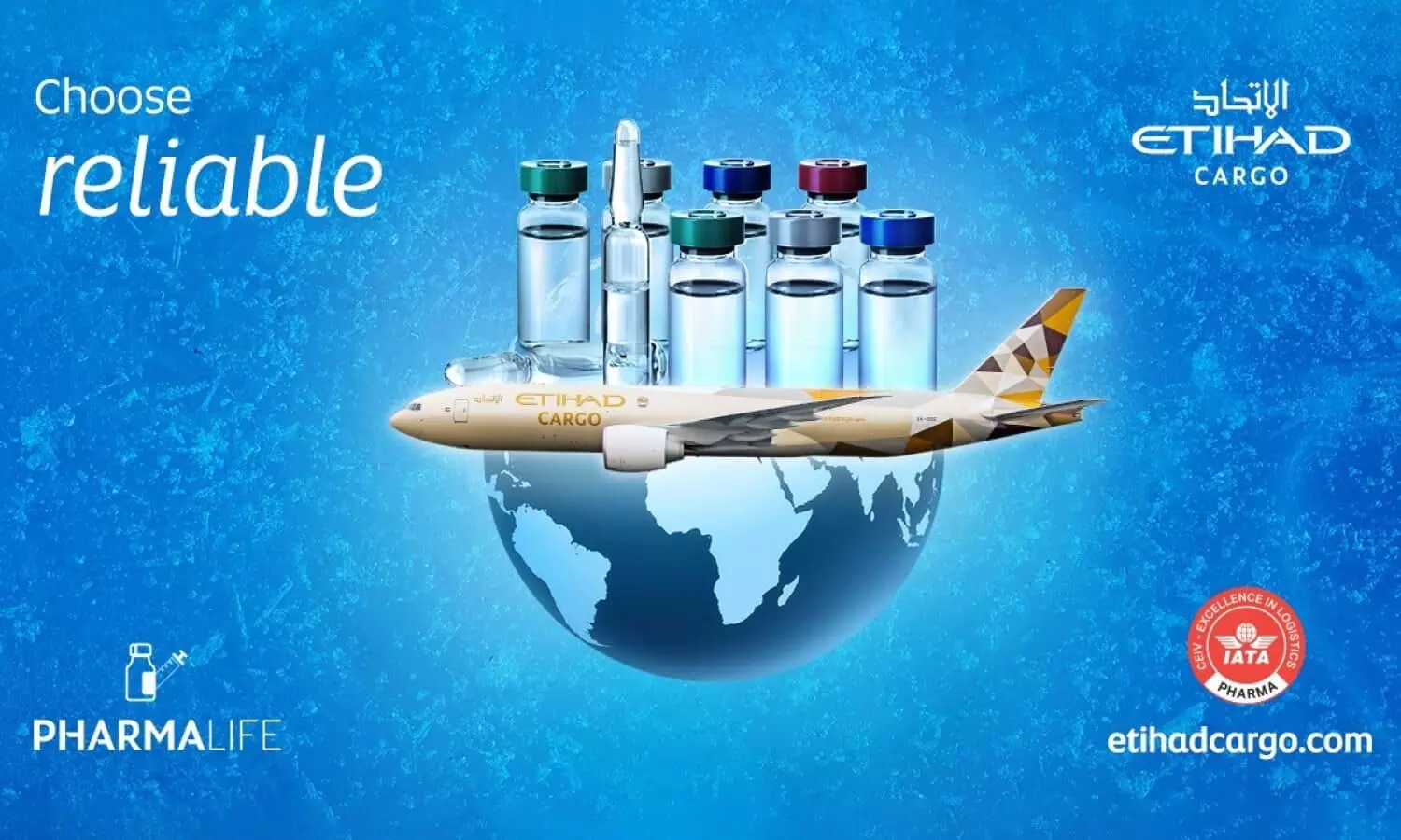 Etihad Cargo boosts Pharmalife product efficiency Etihad Cargo boosts Pharmalife product efficiency