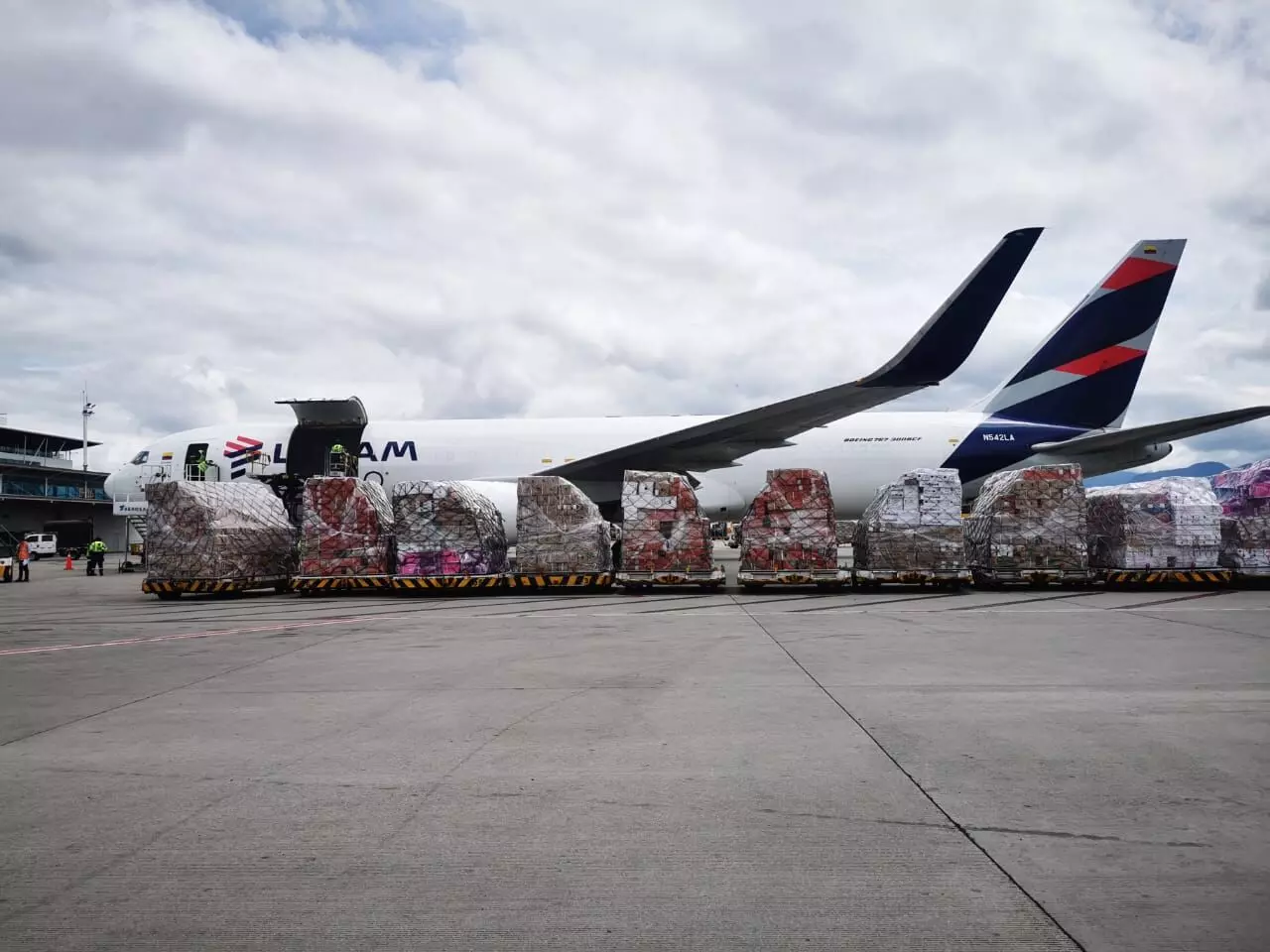 LATAM Group leads the cargo operation in South America for flower transportation LATAM Group leads the cargo operation in South America for flower transportation