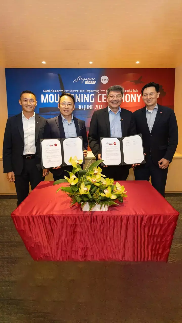 SATS, SingPost sign MoU for e-commerce hub in Singapore