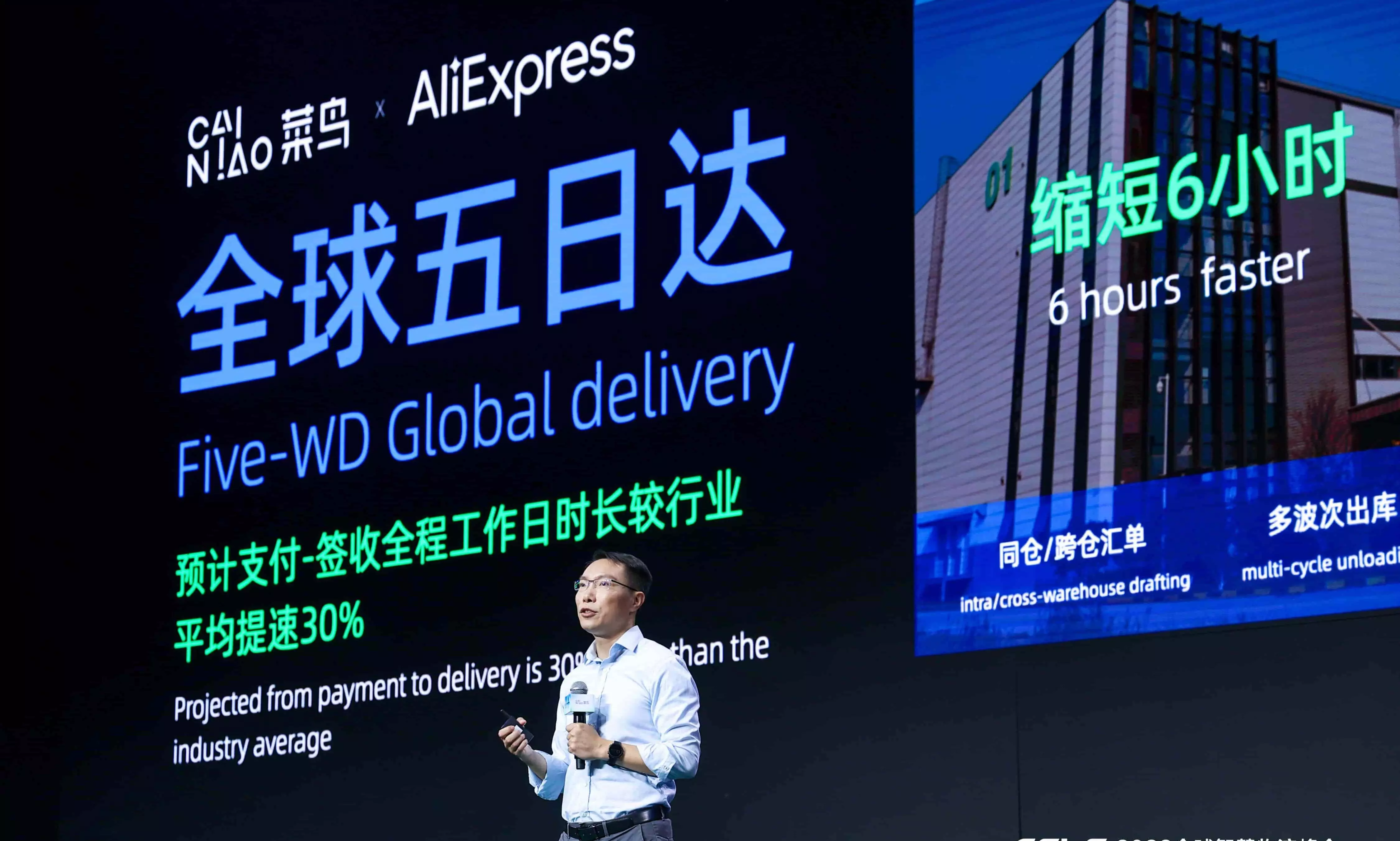 Cainiao, AliExpress to launch 5-day global delivery