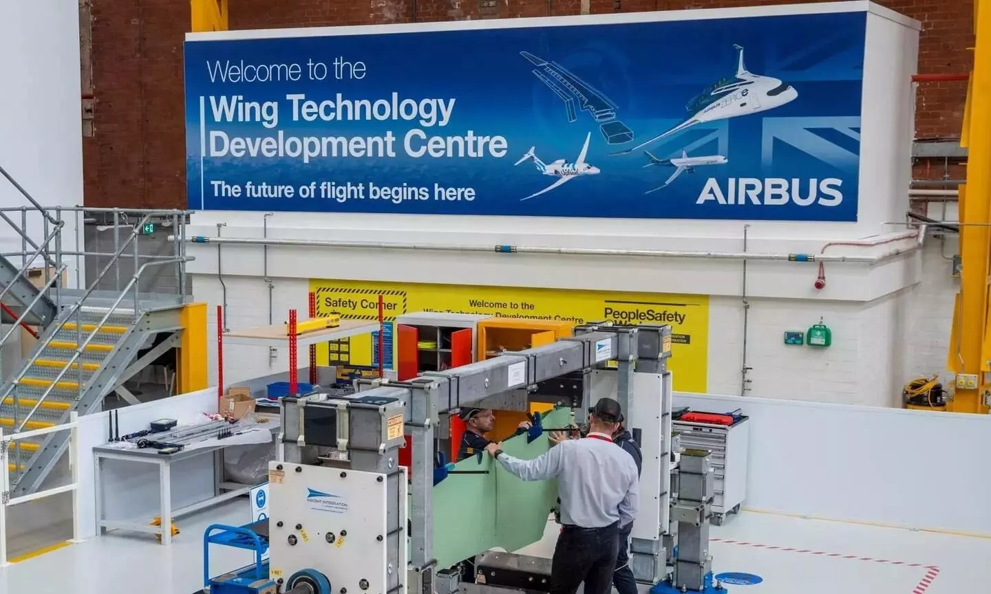Airbus opens tech centre in UK for next-generation wings