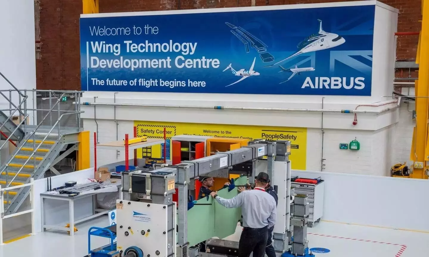 Airbus opens tech centre in UK for next-generation wings Airbus opens tech centre in UK for next-generation wings