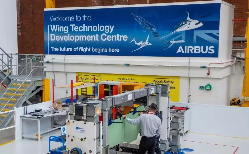 Airbus opens tech centre in UK for next-generation wings Airbus opens tech centre in UK for next-generation wings