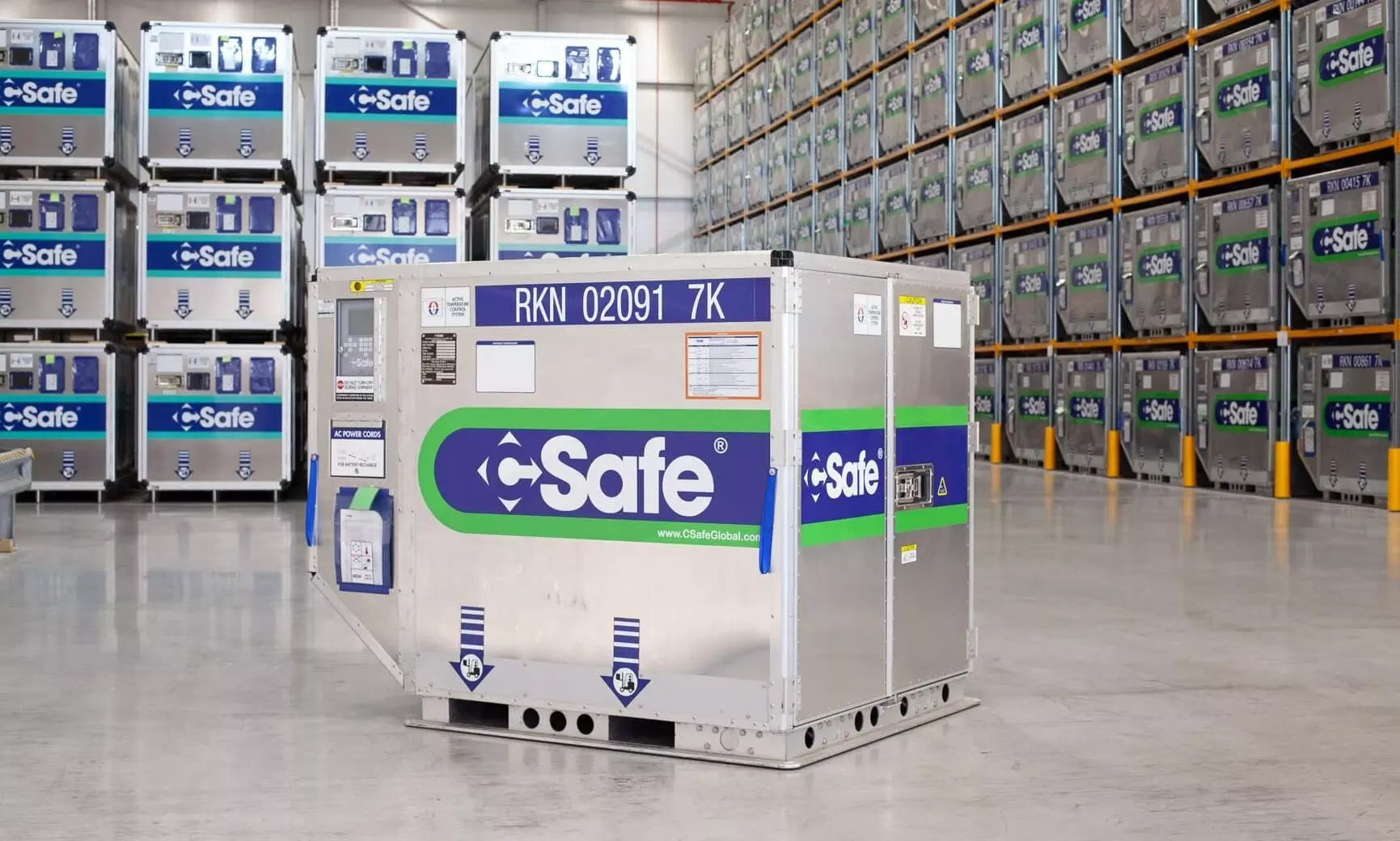 CSafe plans first frozen active temp-controlled container