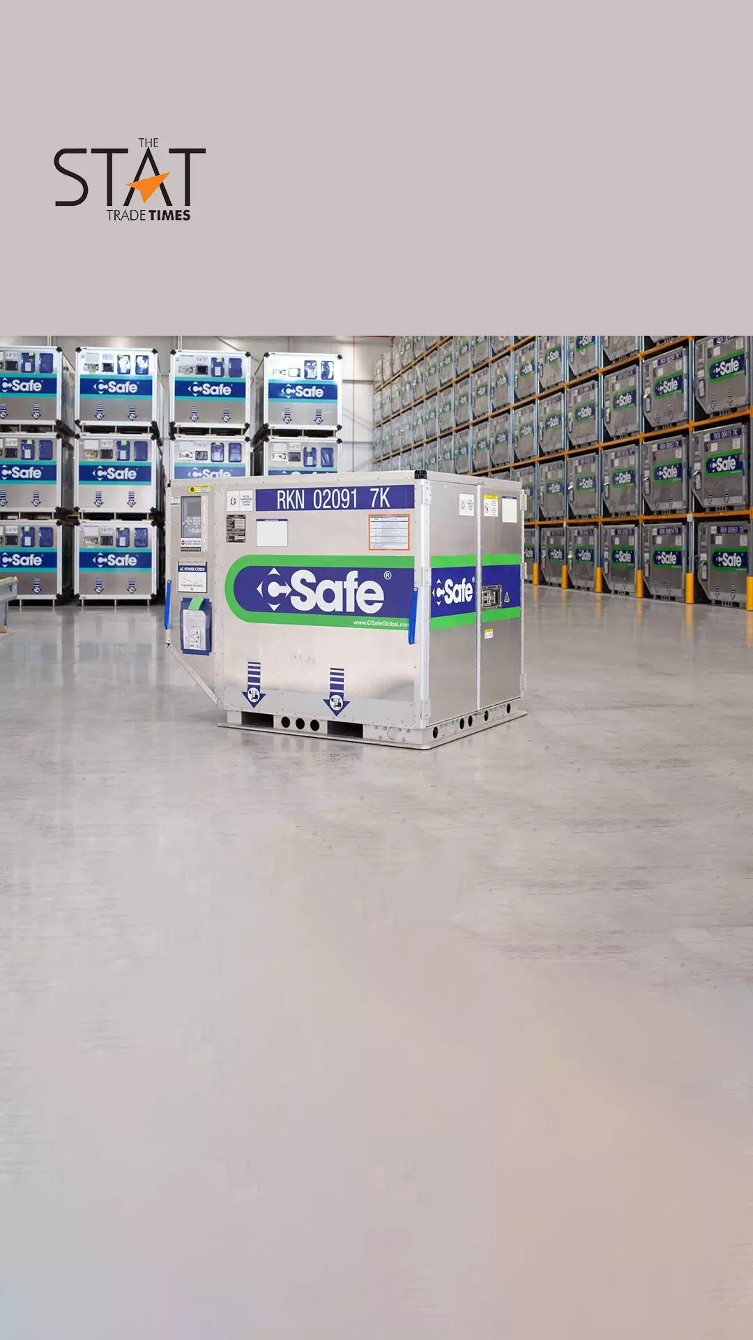CSafe plans first frozen active temp-controlled container