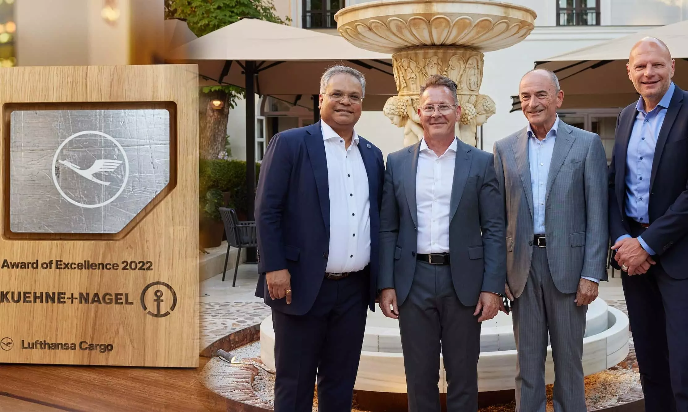 Lufthansa Cargo honours Kuehne+Nagel with Excellence Award 2022 Lufthansa Cargo honours Kuehne+Nagel with Excellence Award 2022