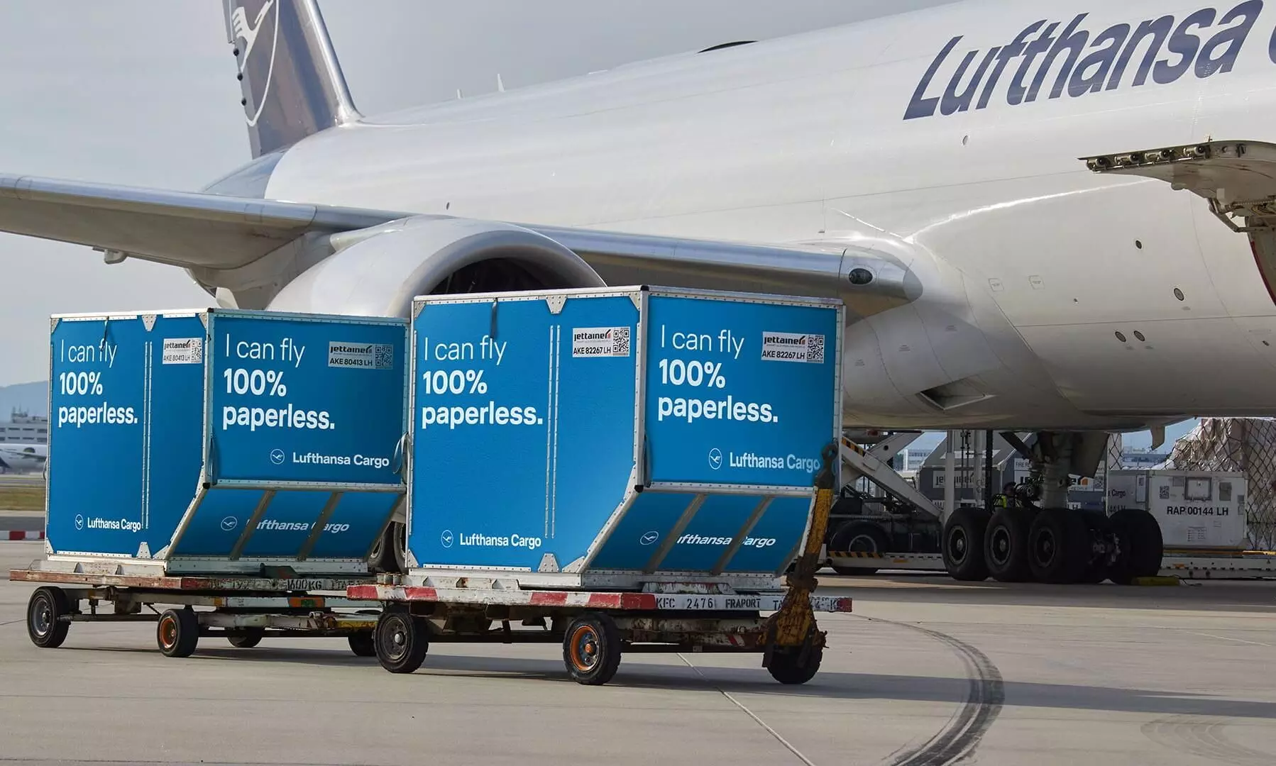 Lufthansa Cargo, Kuehne+Nagel pilot 100% paperless shipments