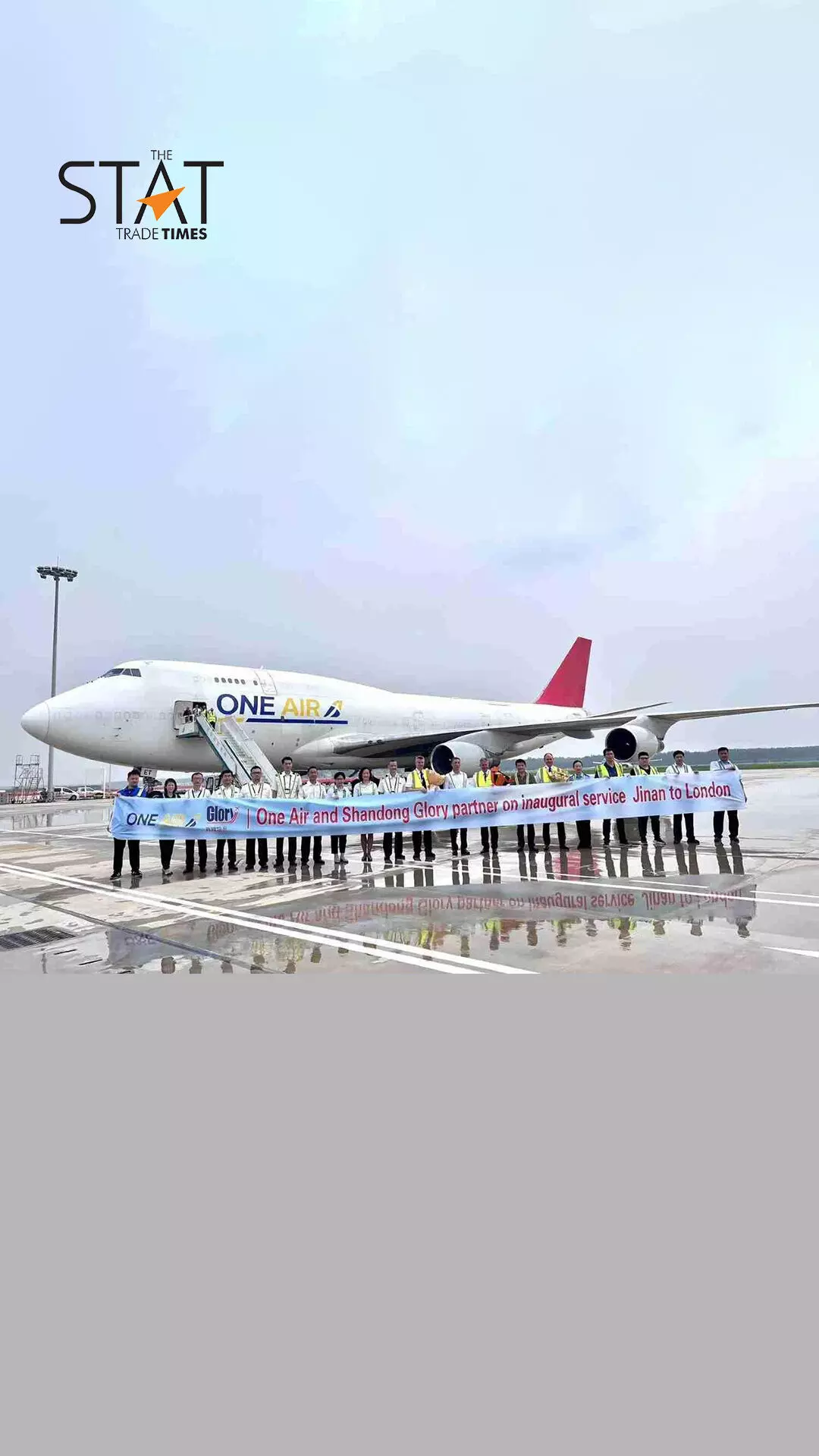 One Air completes first freighter flight from China to the UK
